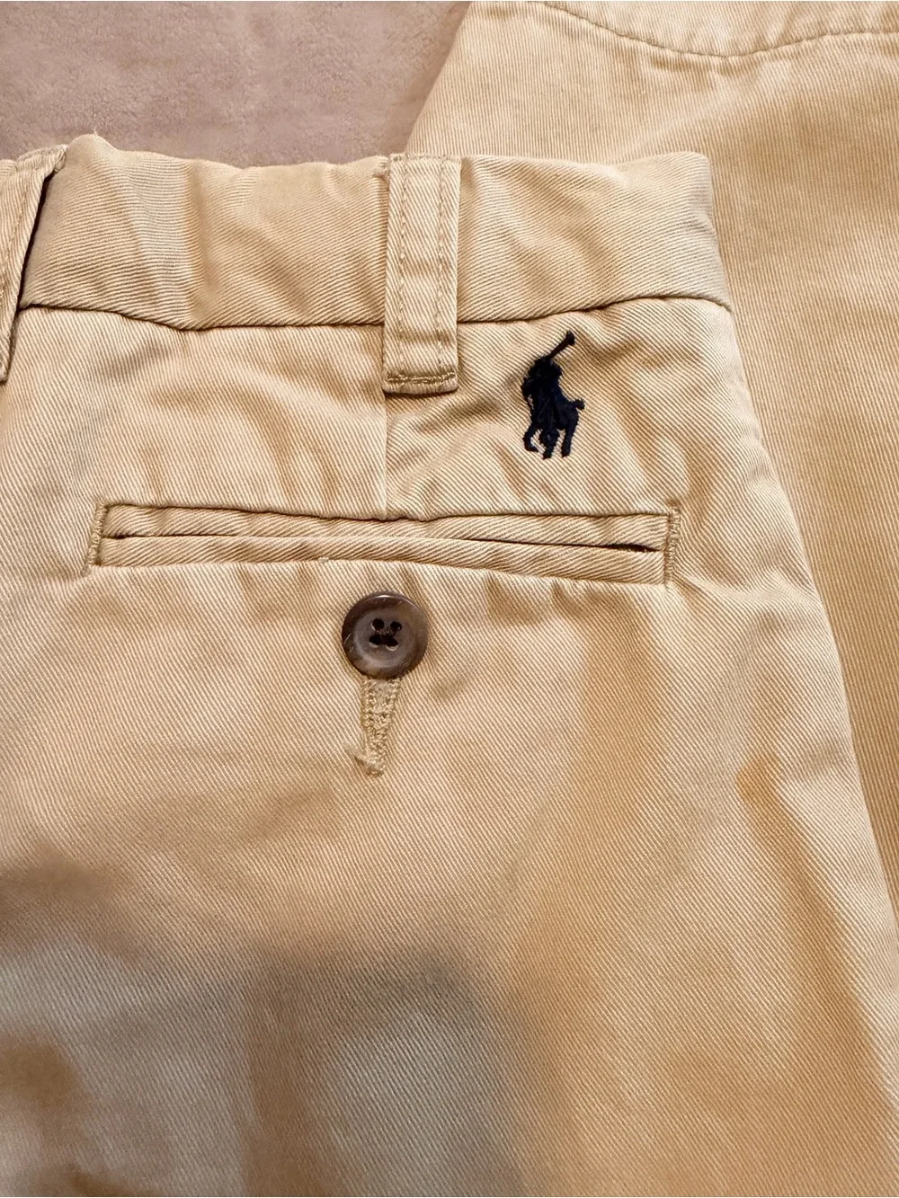 Polo by Ralph Lauren Boys Khaki Tan Chino Pants